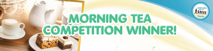 Morning tea competition winner